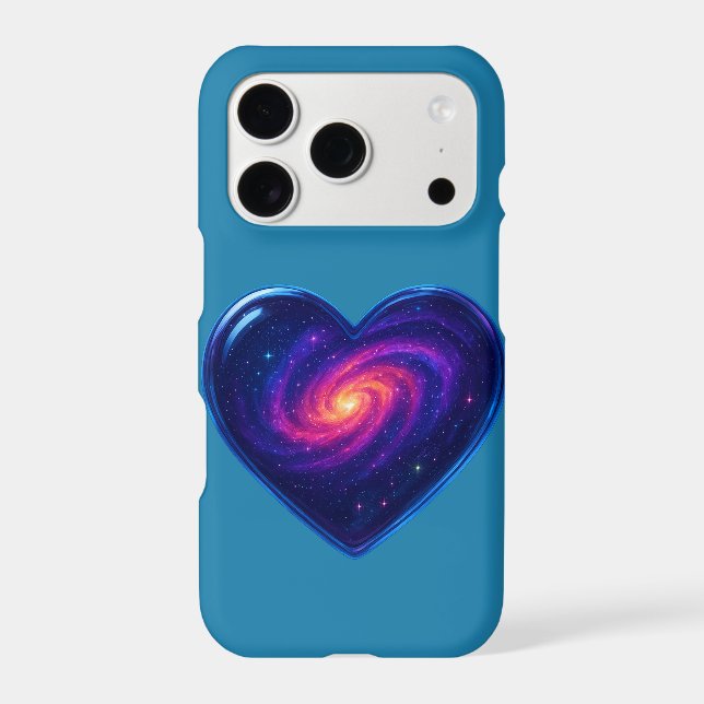 Galaxy in Glass Heart (Back)