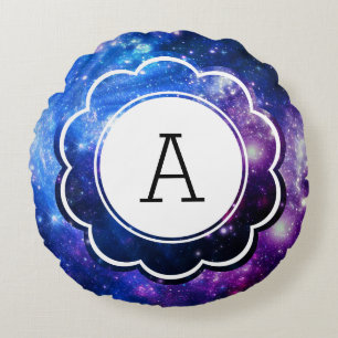 Galaxy Initial Round Cushion