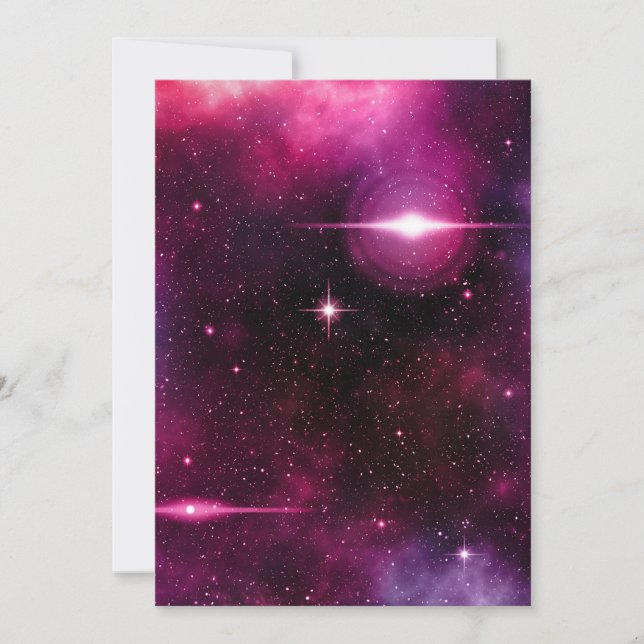 Galaxy Invitation (Front)