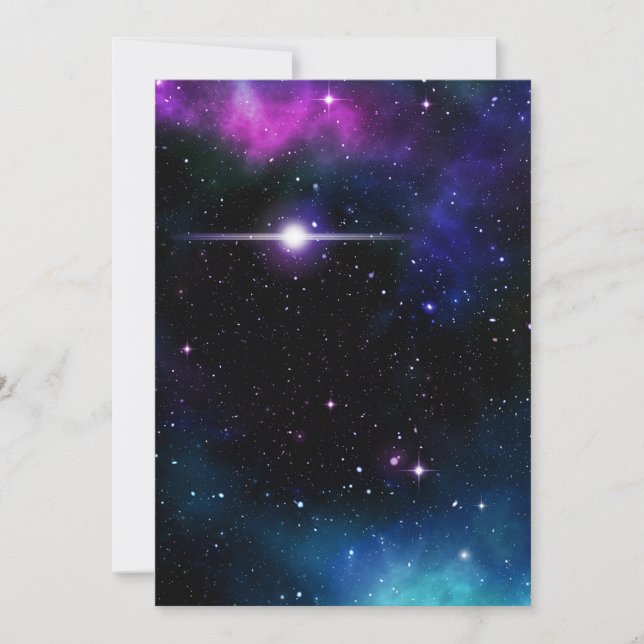 Galaxy Invitation (Front)