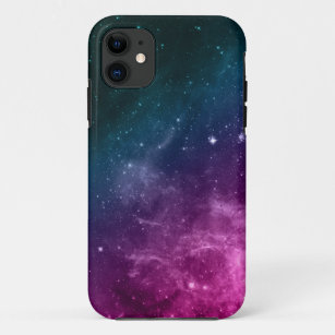 Galaxy iPhone 5/5S Case Pink Blue Stars Nebula