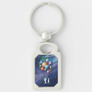 Galaxy Key Ring