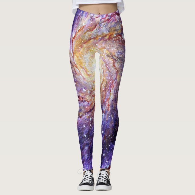 Galaxy  leggings (Front)