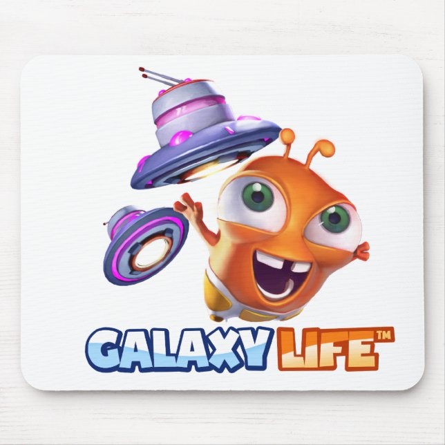 Galaxy Life Logo Mousepad (Front)