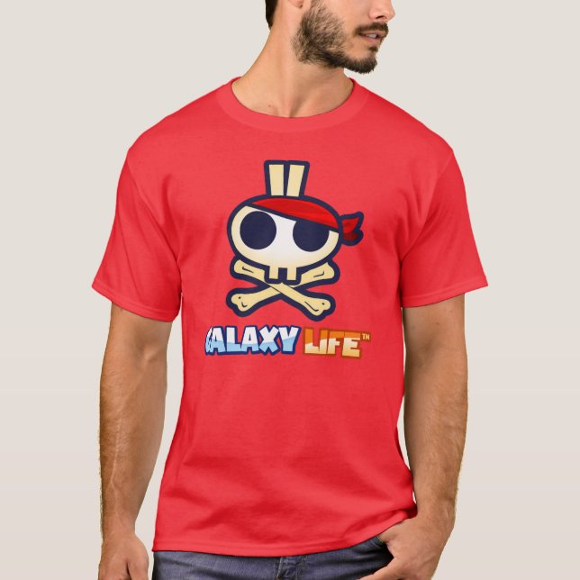 Galaxy Life Pirate Alliance Logo! T-Shirt (Front)
