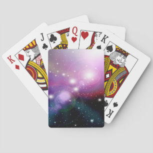 Galaxy Light Art Design Abstract Playing Cards
