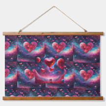 galaxy love wall art