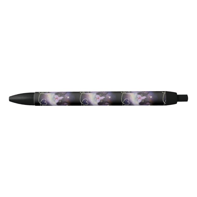 Galaxy Lovely Cat Black Ink Pen (Front)