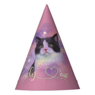 Galaxy Lovely Cat Party Hat