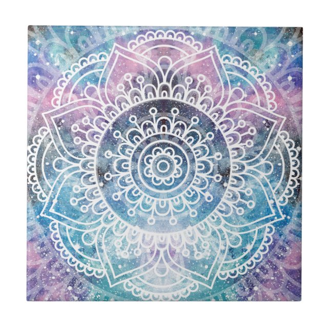 Galaxy Mandala Tile (Front)