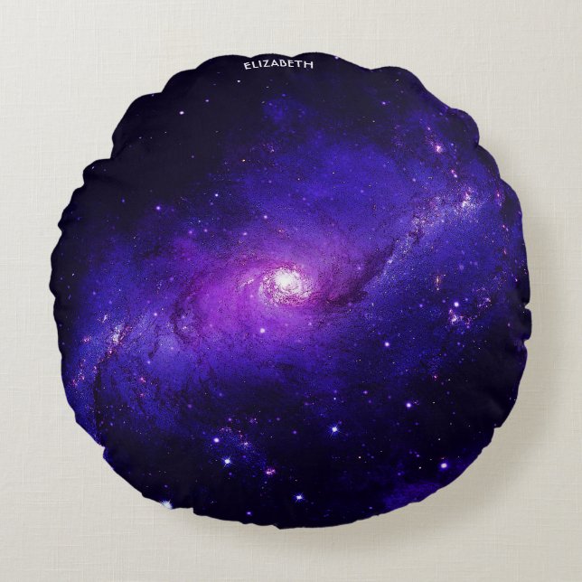 Galaxy Milky Way Galaxy Astronomy Science Round Cushion (Front)