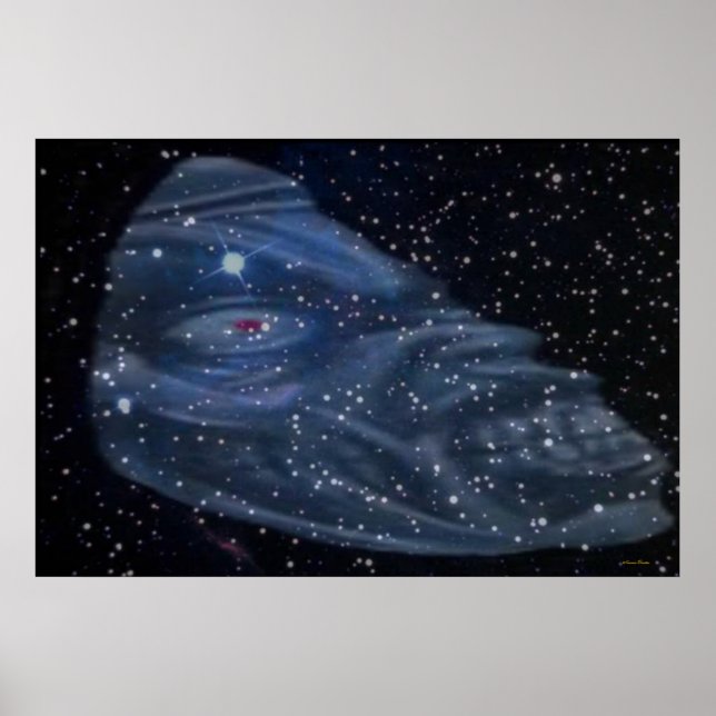 Galaxy Monster Poster (Front)