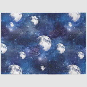 Galaxy Moon Series Design 8 Tissue Paper