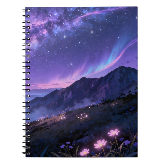 Galaxy Mountain Notebook (Front)
