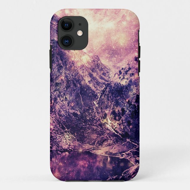 Galaxy Mountains Case-Mate iPhone Case (Back)