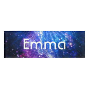 Galaxy Name Tag