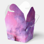 Galaxy Nebula Pink Stars Night Sky Print Astronomy Favour Box (Opened)