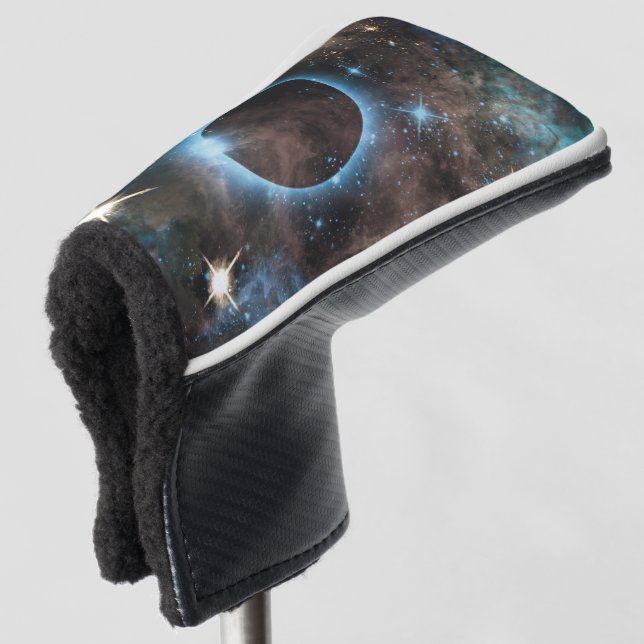 Galaxy Nebula Planet Hubble Telescope Photography Golf Head Cover (3/4 Front)