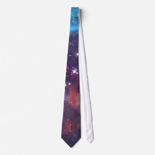 Galaxy Nebula space image. Tie