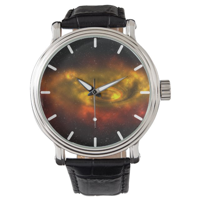 Galaxy Nebula Space Solar System Watch (Front)