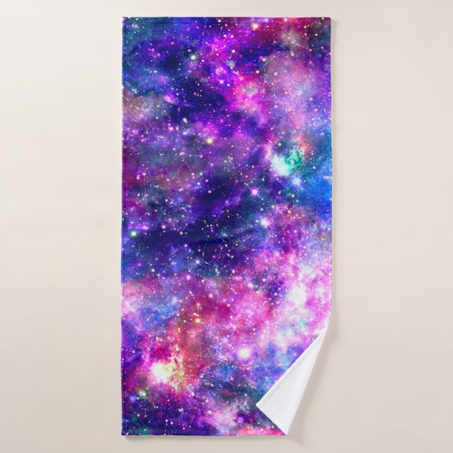Galaxy Night Bath Towel (Bath Towel)