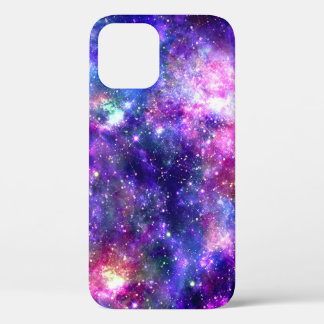 Galaxy Night Print Cosmic Design iPhone 12 Case