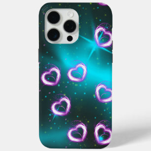 Galaxy of heart iPhone 15 pro max case