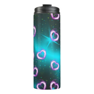 Galaxy of heart thermal tumbler