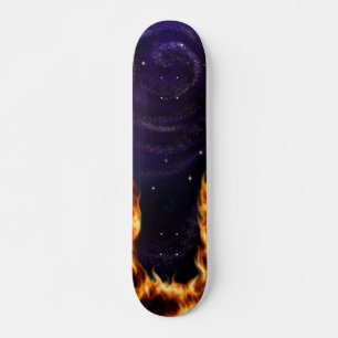Galaxy On Fire Custom Skateboard