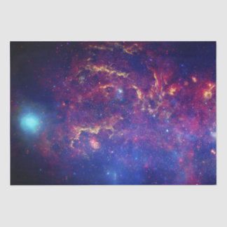 Galaxy Outer space Sky Stars Celestial Blue  Tissue Paper