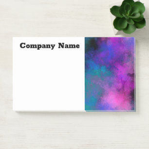 Galaxy Paint Splatter effect  Post-it Notes
