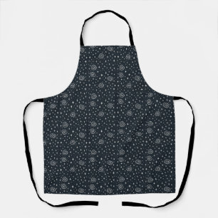 Galaxy pattern apron