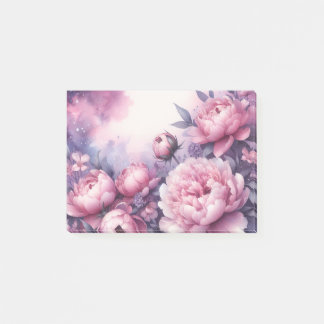 Galaxy Peony Post It Notes