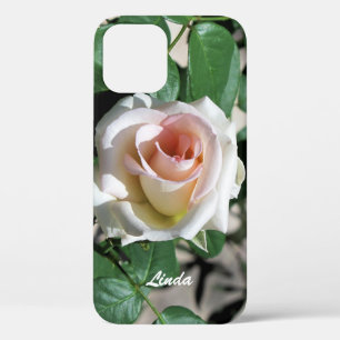 Galaxy Phone Case White Rose