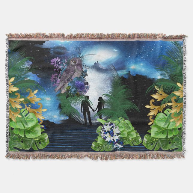 Galaxy-Portal Home decor Throw Blanket (Front)