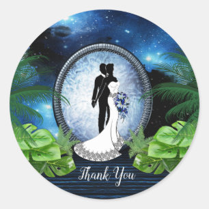Galaxy-Portal Stationary Classic Round Sticker
