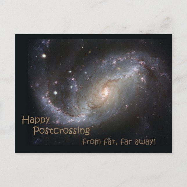 Galaxy Postcrossing Postcard (Front)