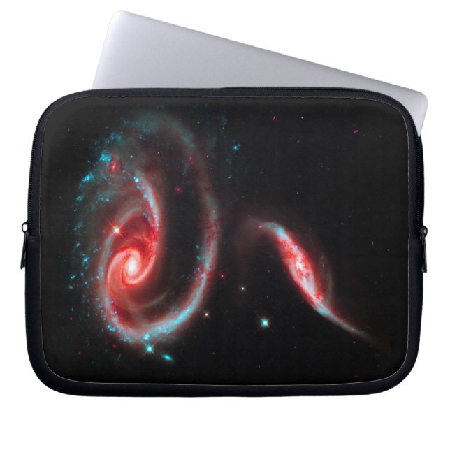 Galaxy Rose Red Laptop Sleeve (Front)
