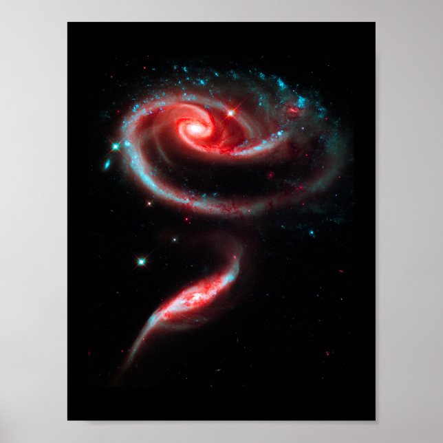 Galaxy Rose Red Poster (Front)