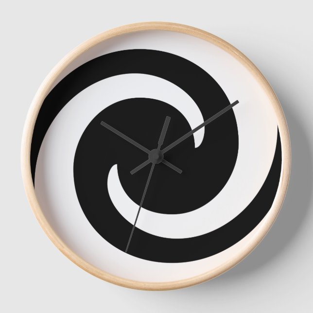 Galaxy Round Wall Clock (Front)