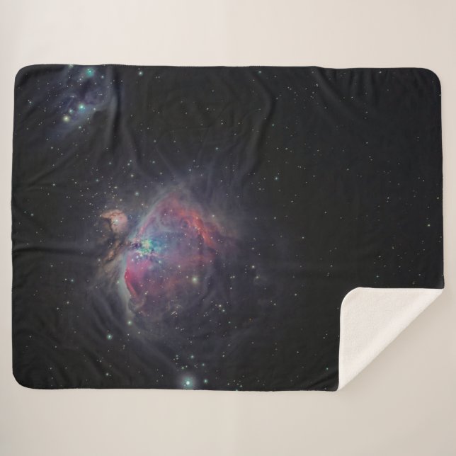 GALAXY SHERPA BLANKET (Front (Horizontal))