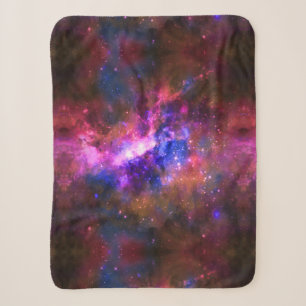 galaxy sherpa blanket