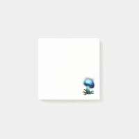 Galaxy Shiitake Glowing Light Blue Mushroom
