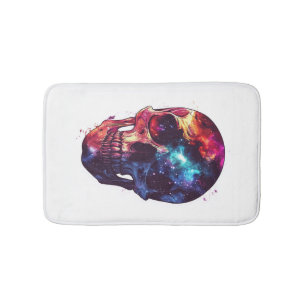 Galaxy Skull Portal Bath Mat