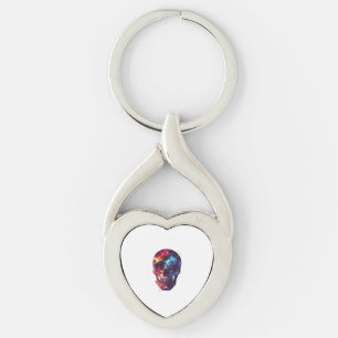 Galaxy Skull Portal Key Ring