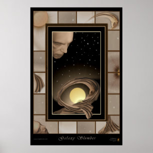 Galaxy Slumber Poster
