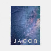 Galaxy • Space Background w/ Name