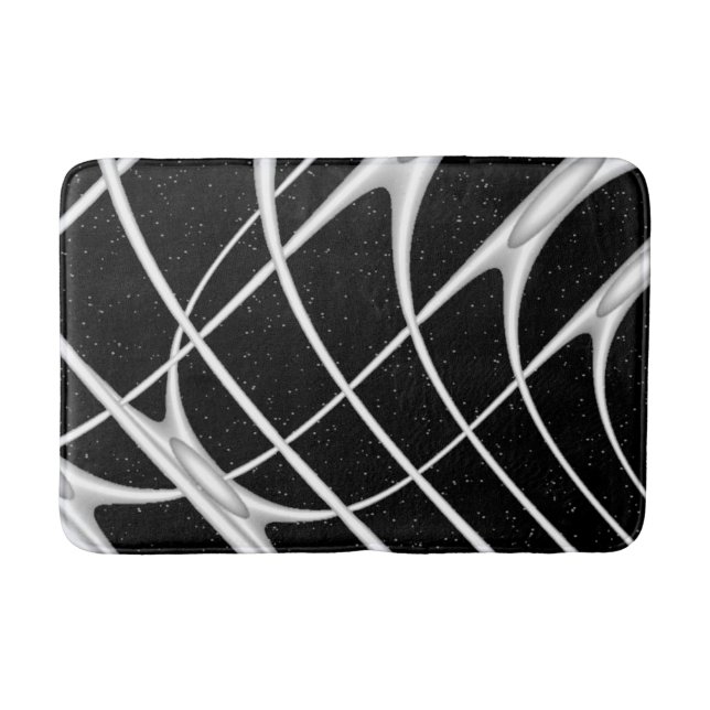Galaxy Space Design Bath Mat (Front)
