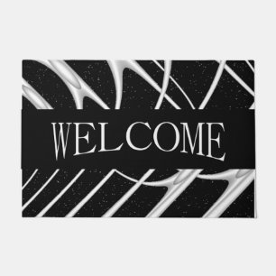 Galaxy Space Design Welcome Doormat