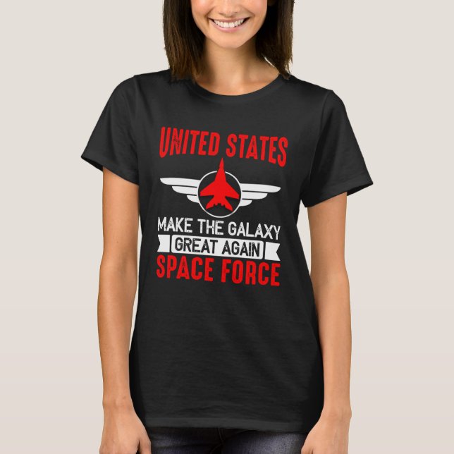 Galaxy Space Force T-Shirt (Front)
